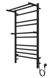 Электрический полотенцесушитель Aquatek Альфа AQ EL RRP1090BL П10 50x90см чёрный муар